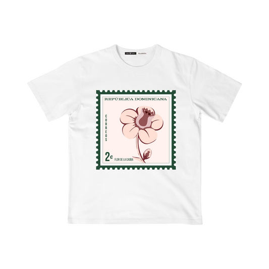 t-shirt flor de la caoba souvenir dominicano