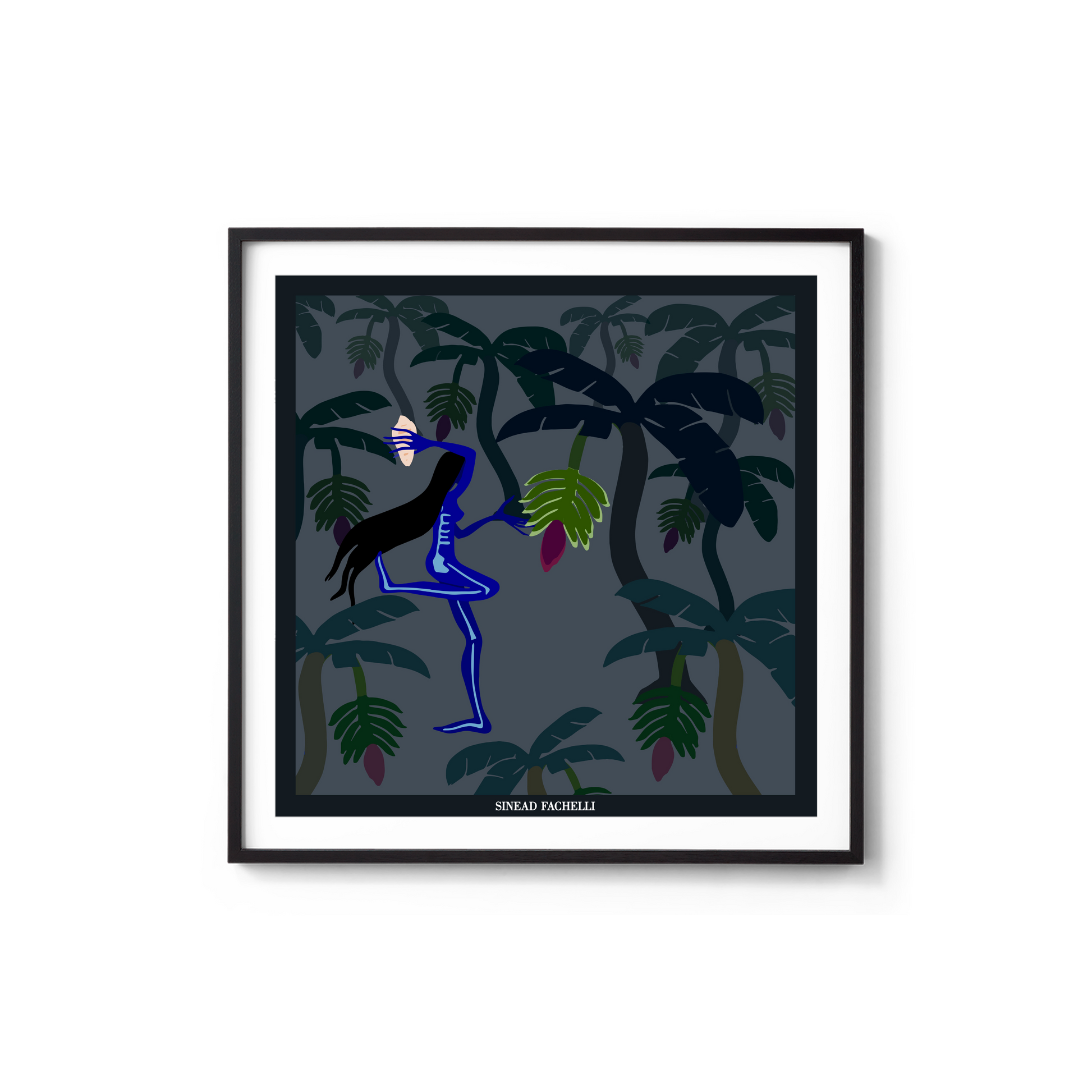 poster de la ciguapa souvenir dominicano
