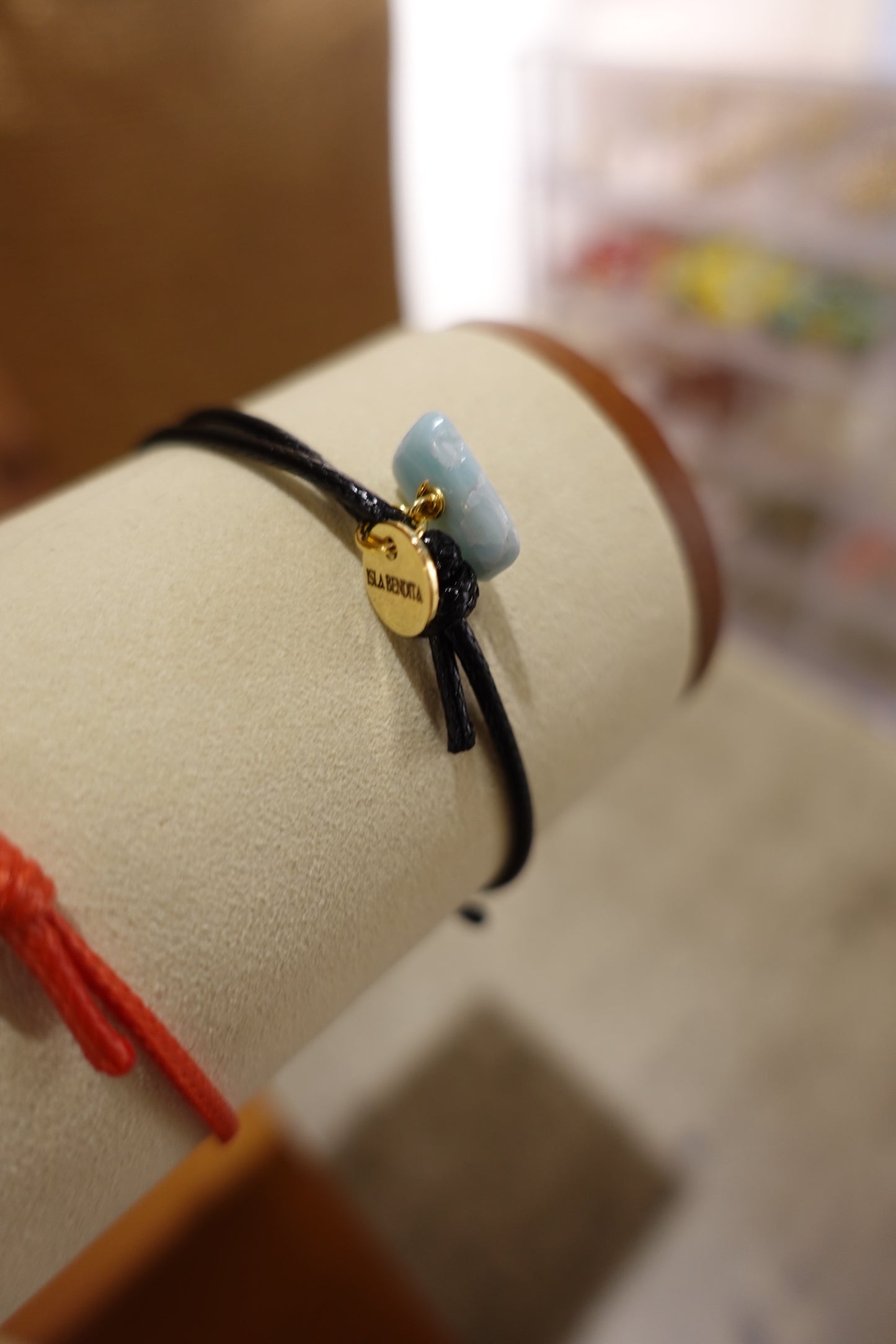 PULSERA CORDON LARIMAR