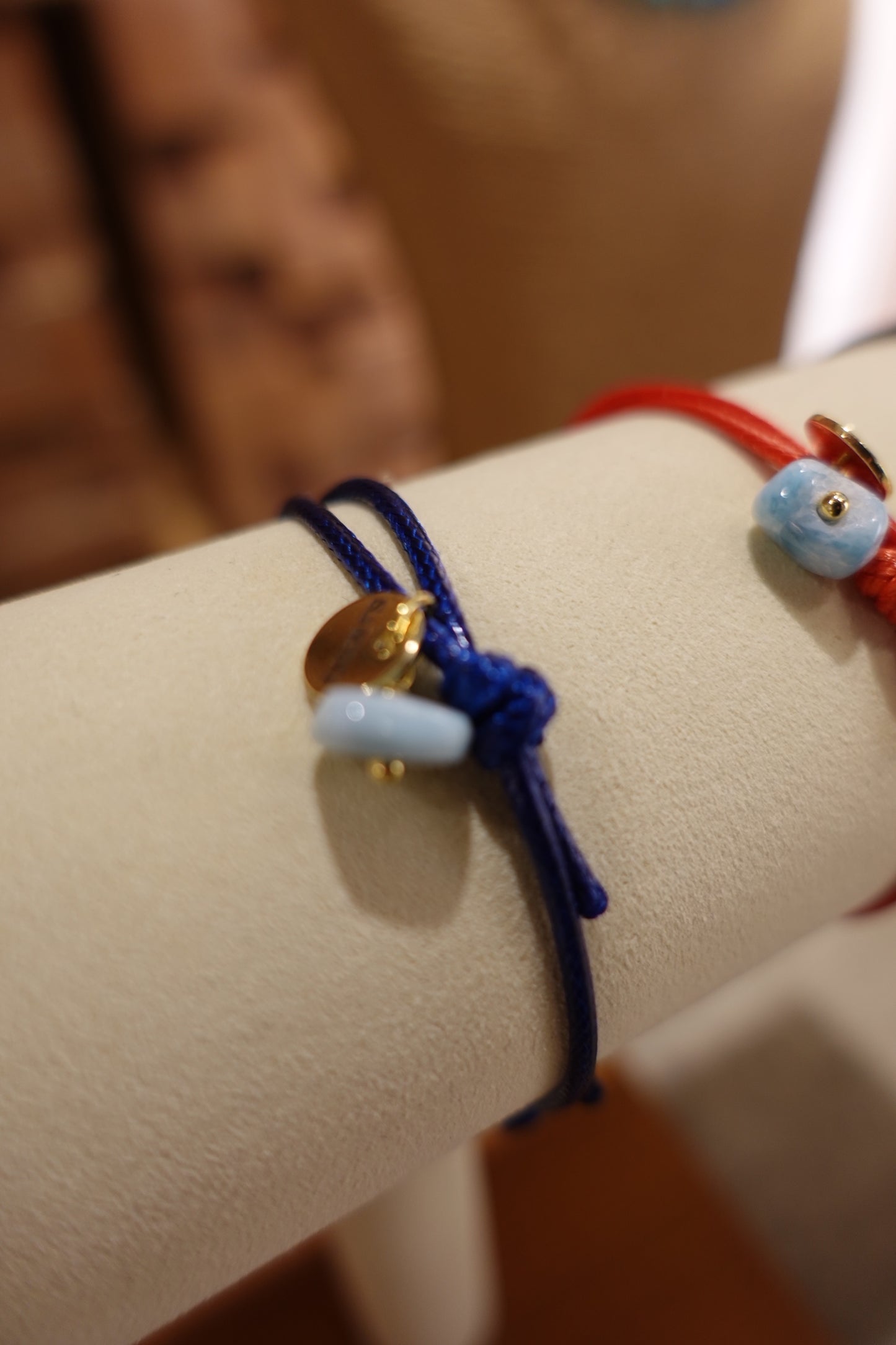 PULSERA CORDON LARIMAR