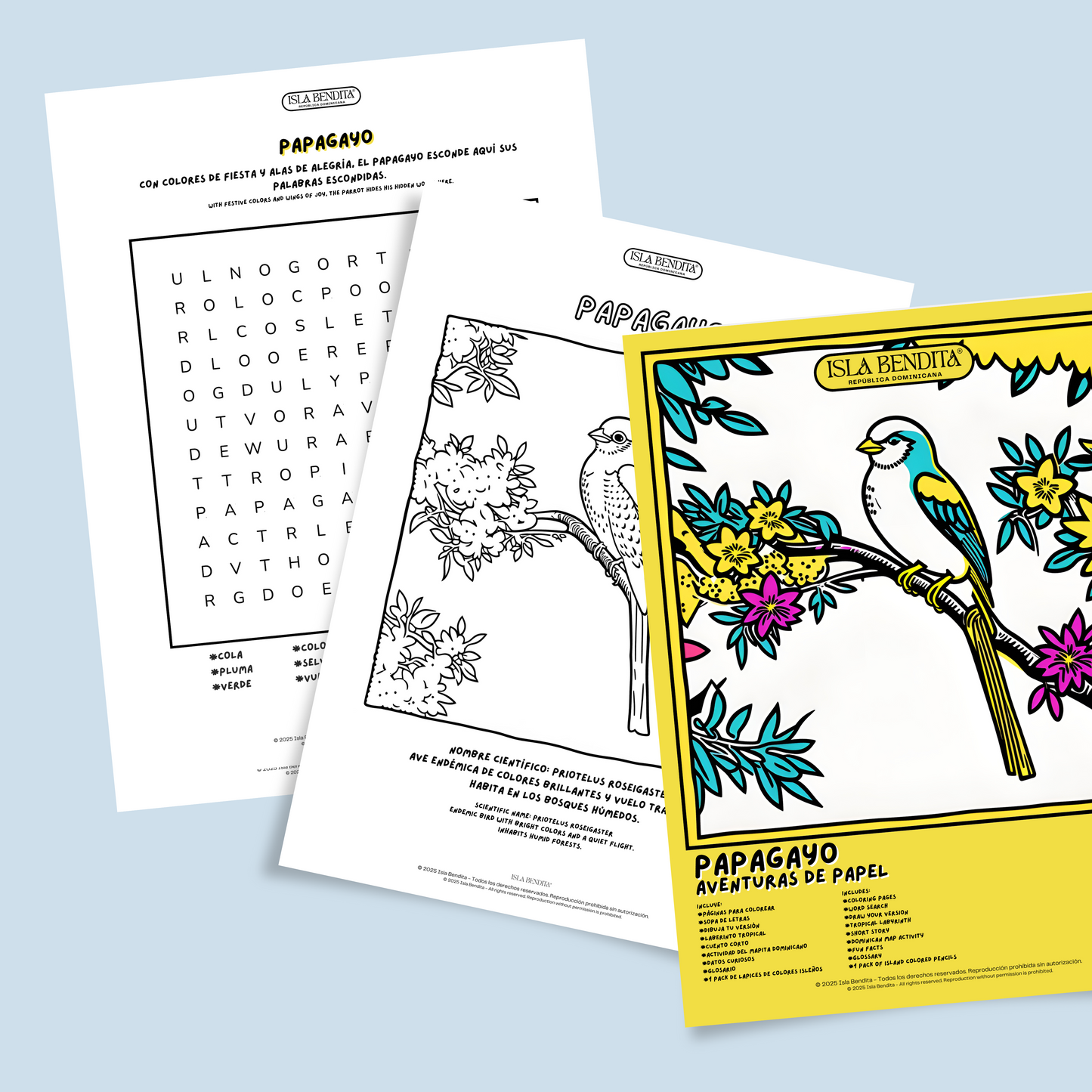PAPAGAYO BOOK KIT