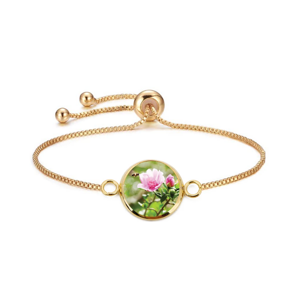 pulsera rosa de Bayahibe souvenir dominicano