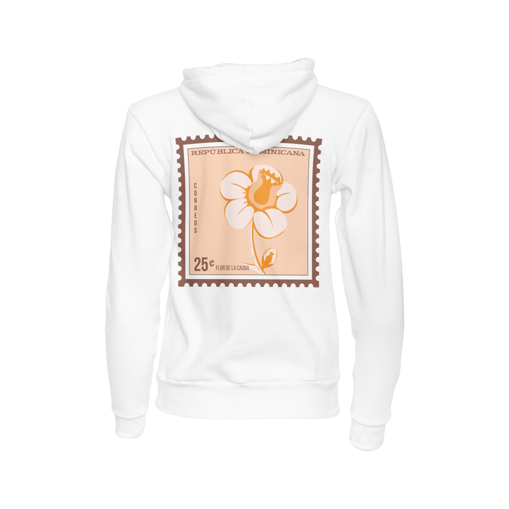 FLOR DE LA CAOBA POSTAL AMARILLA HOODIE