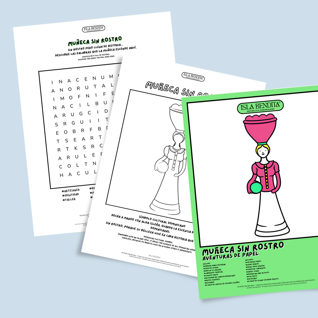 MUÑECA SIN ROSTRO BOOK KIT