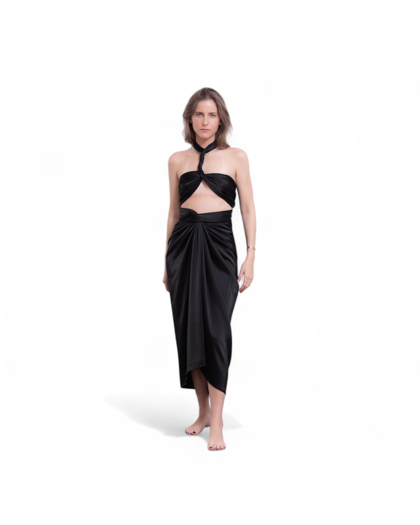 MADAMA SKIRT/DRESS BLACK