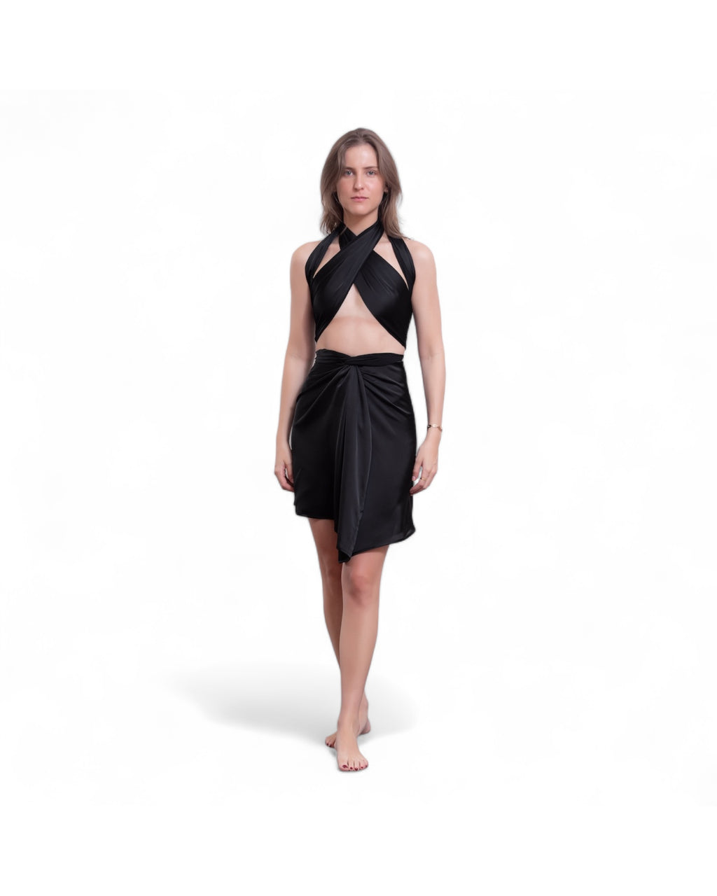 MADAMA SKIRT/DRESS BLACK