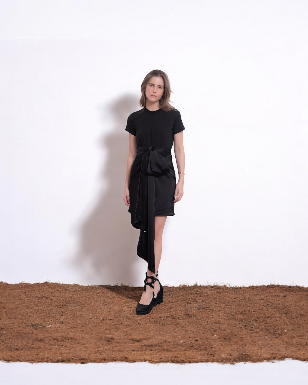 MADAMA SKIRT/DRESS BLACK