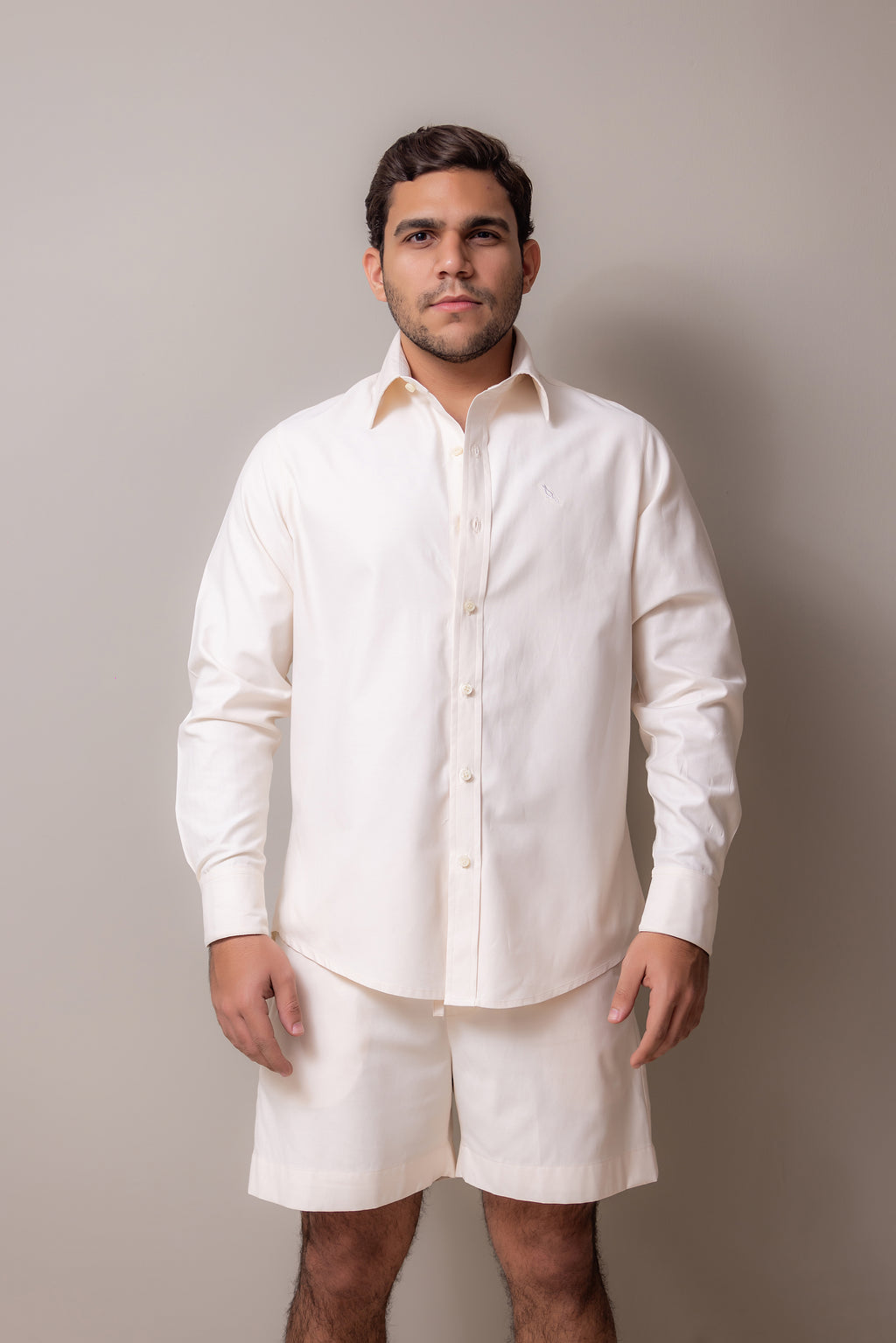 IVORY OXFORD CARPENTER SHIRT