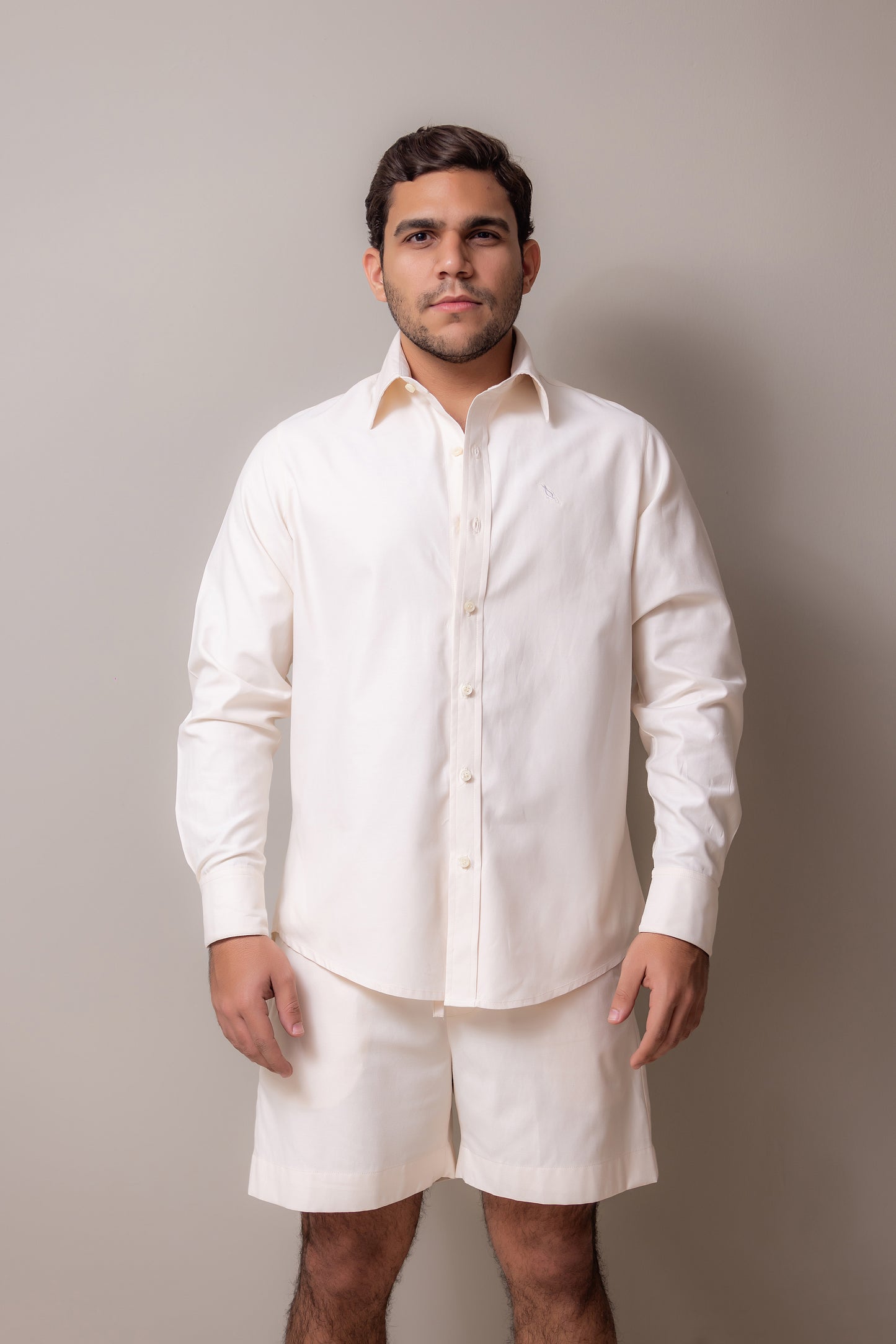 IVORY OXFORD CARPENTER SHIRT