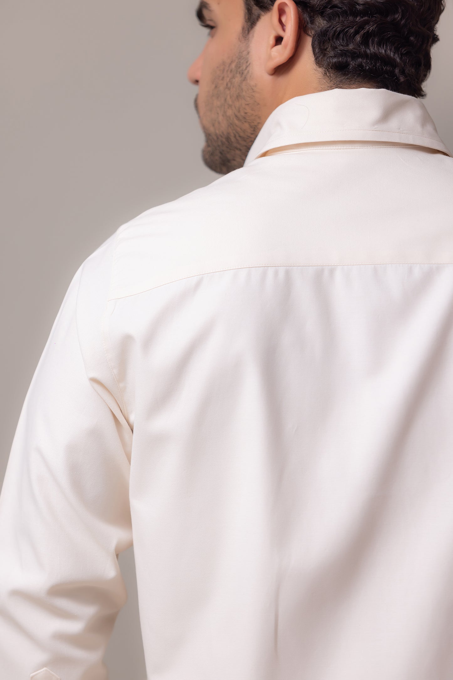 IVORY OXFORD CARPENTER SHIRT