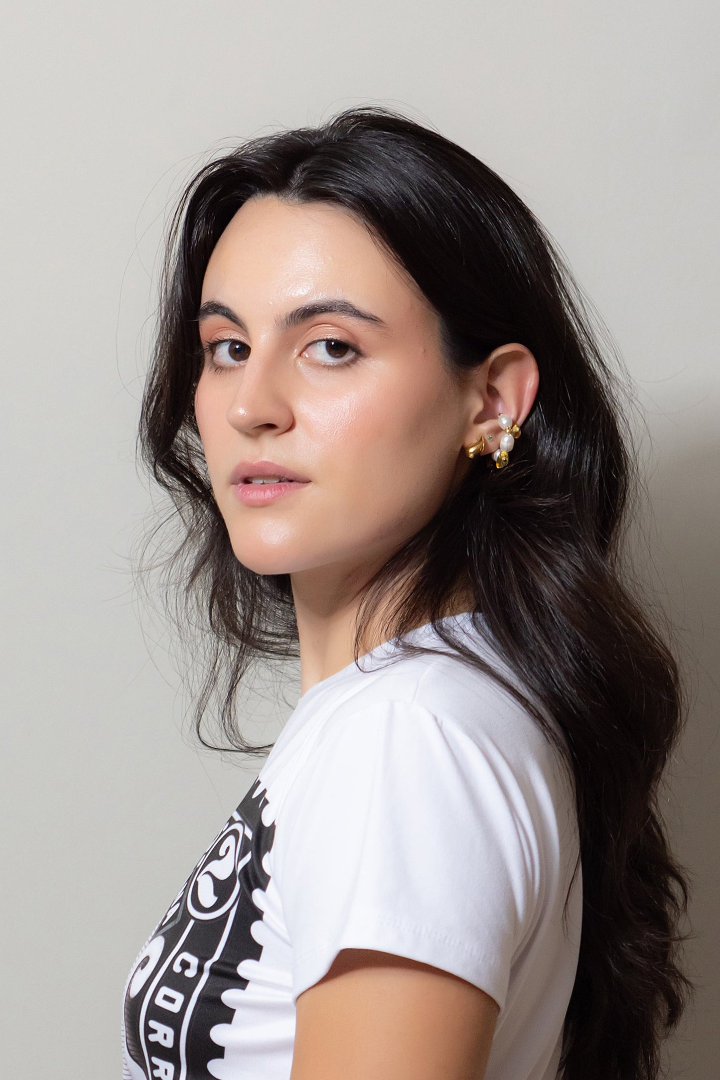 EARCUFF ÁMBAR