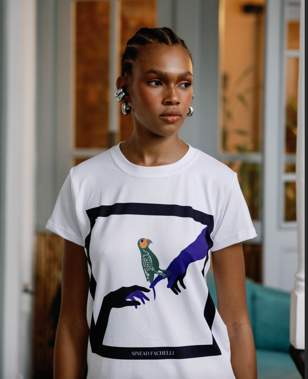 camiseta de la cotorra souvenir dominicano