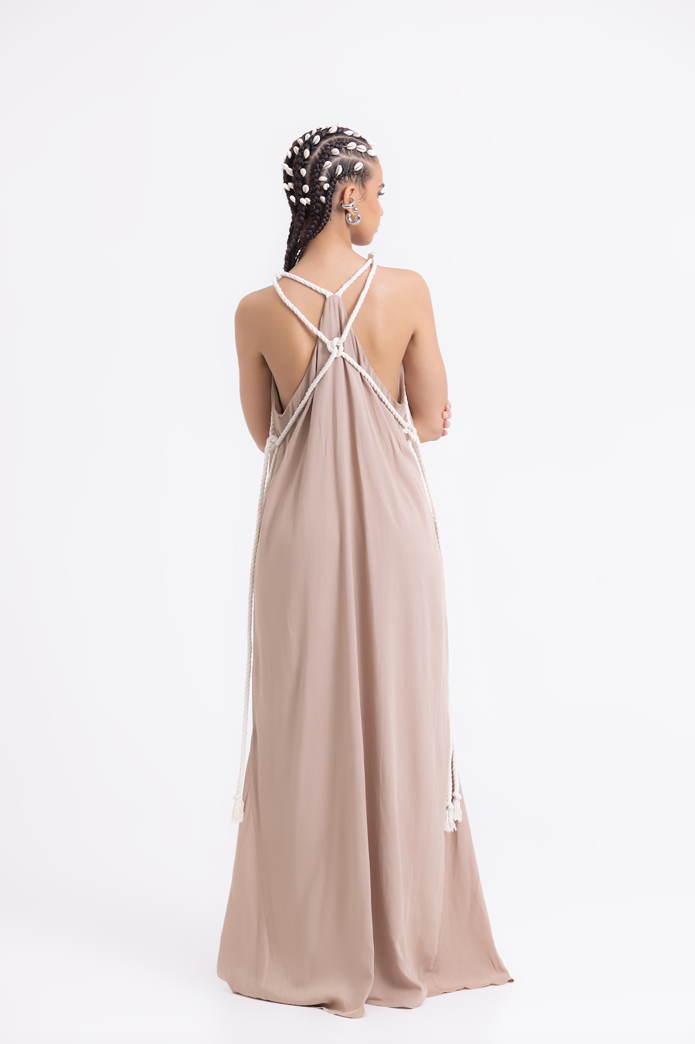 NEPTUNO DRESS TAN