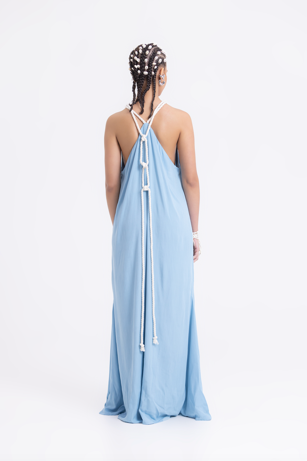 NEPTUNO DRESS CELESTE