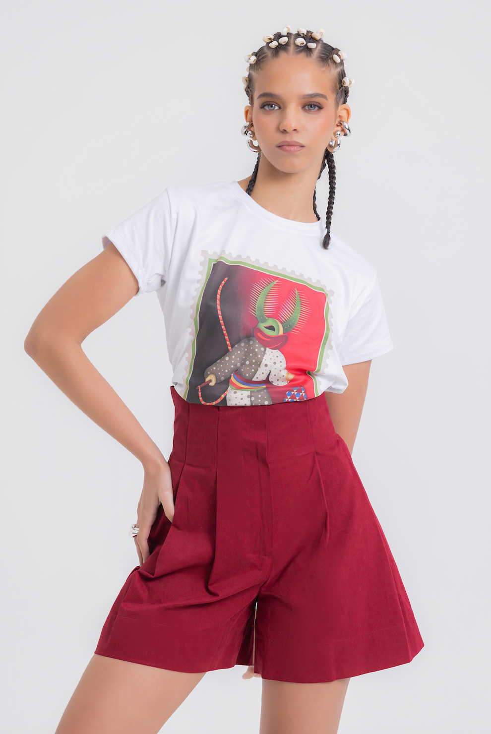 CEMI PANTS RED
