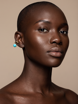 ORILLA DÚO EAR CUFF LARIMAR